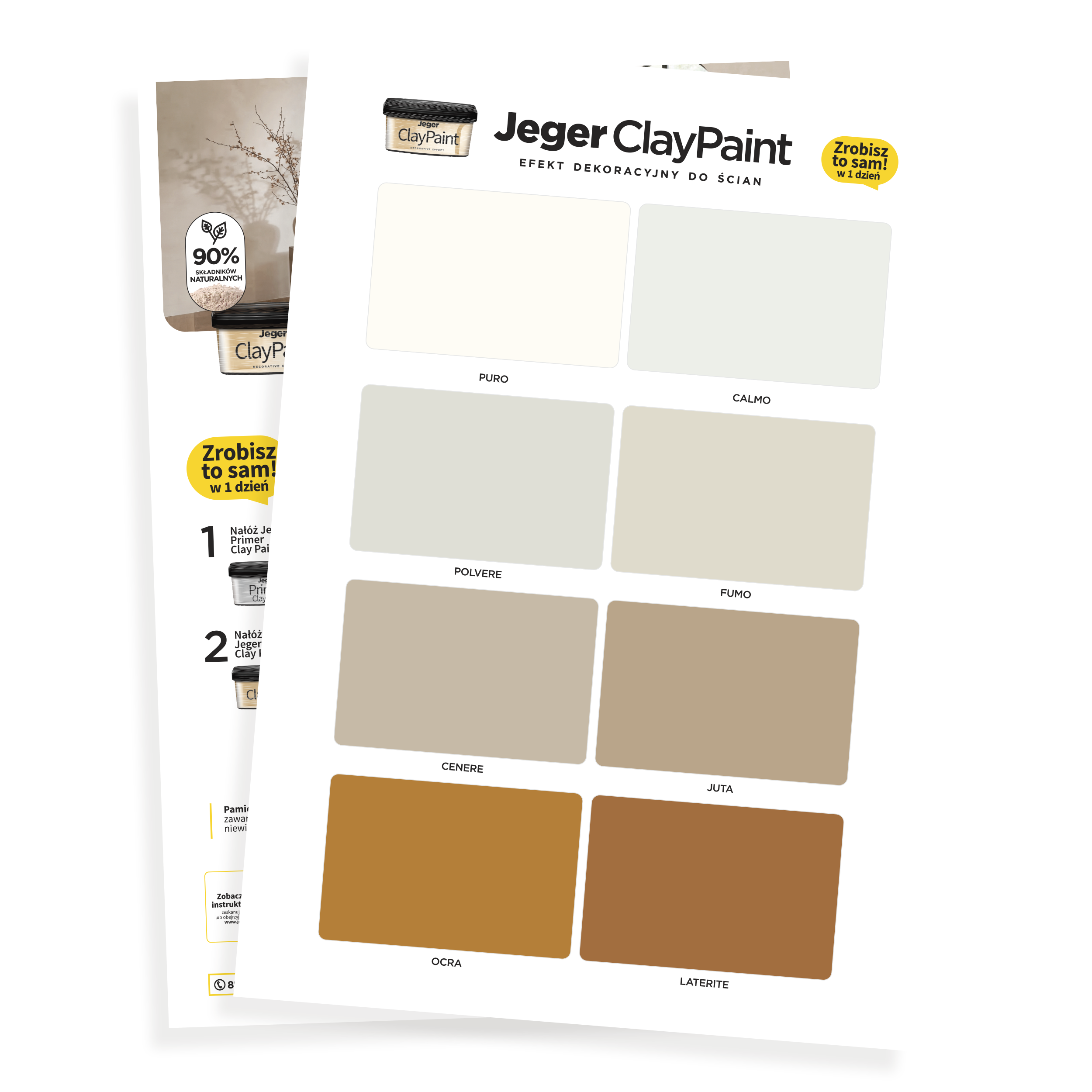 Wzornik Jeger Clay Paint