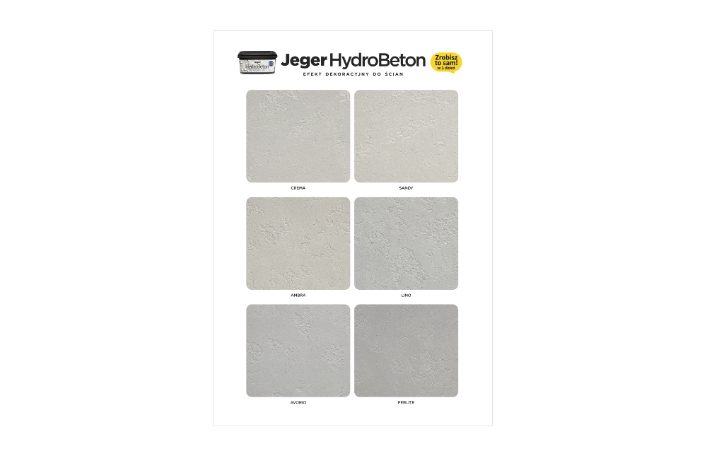 Wzornik Jeger HydroBeton