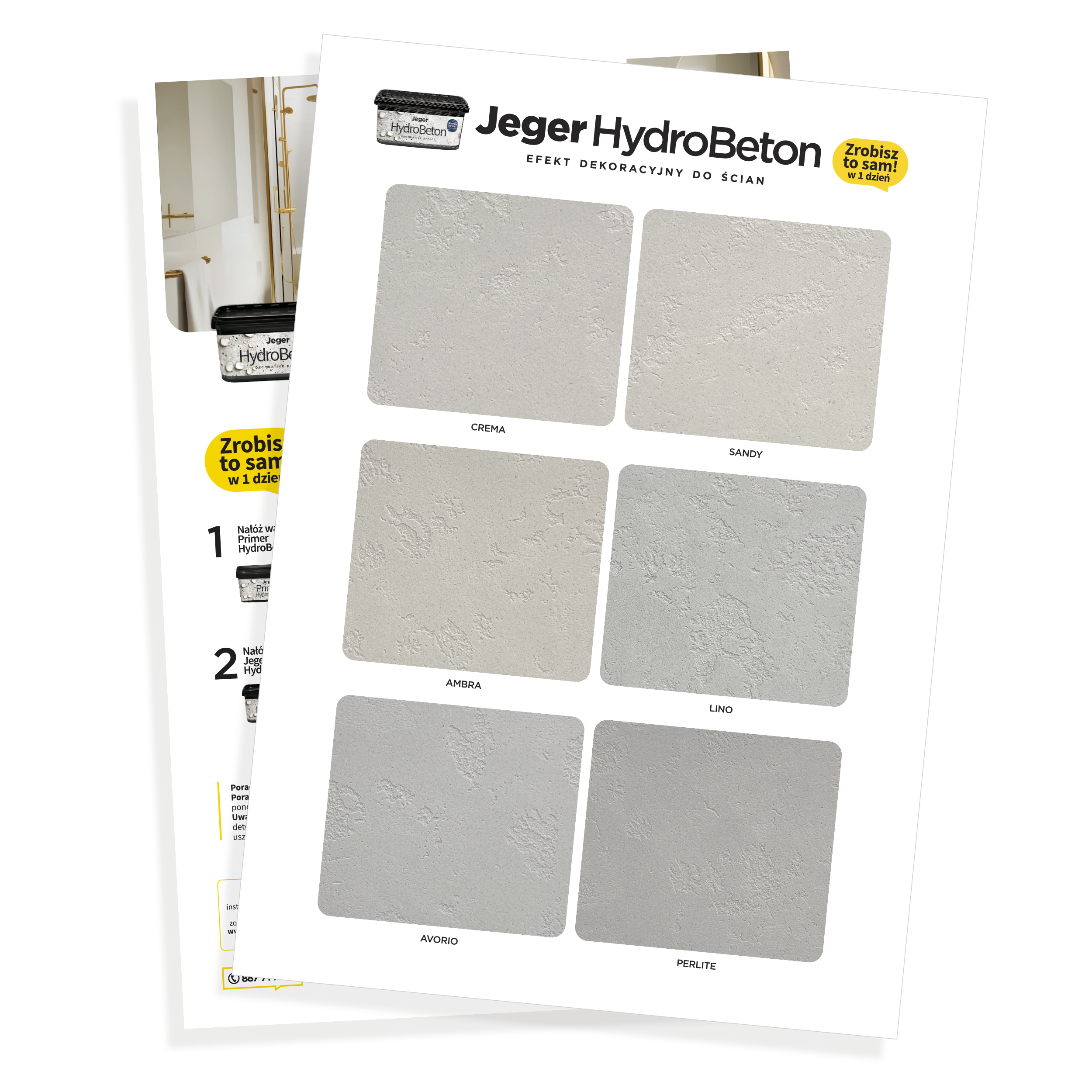 Wzornik Jeger HydroBeton