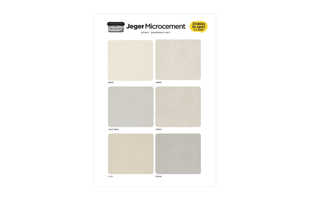 Wzornik Jeger Microcement