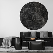 Jeger Tapeta Koło Black Marble wizualizacja