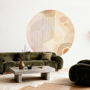 Jeger Tapeta Koło Caramel wizualizacja