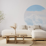 Jeger Tapeta Koło Clouds wizualizacja