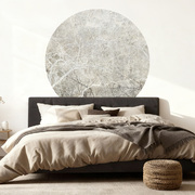 Jeger Tapeta Koło Gray Fog wizualizacja