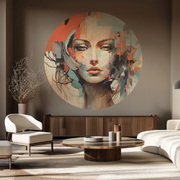 Jeger Tapeta Koło Modern wizualizacja