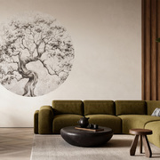 Jeger Tapeta Koło Timber wizualizacja