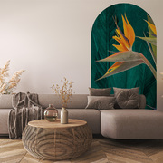 Jeger Tapeta Łuk Strelitzia wizualizacja