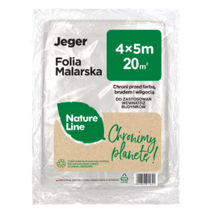 Folia malarska 4×5m