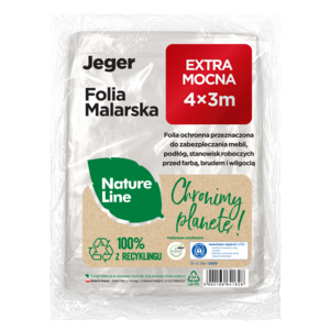 Folia malarska 4×3m extra strong