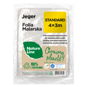 Folia malarska 4×3m standard