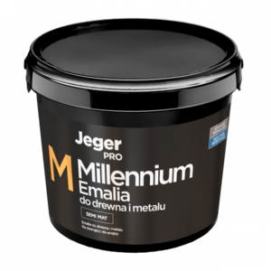 Jeger Millennium Emalia do drewna i metalu Semi Mat 2,5L