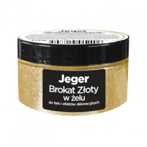 Jeger Brokat Złoty w żelu