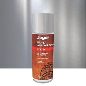 Jeger Farba Antykorozyjna w Sprayu Srebrna Połysk