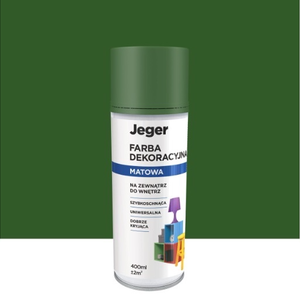 Jeger Farba w Sprayu Zielona Liściasta Matowa
