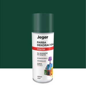 Jeger Farba w Sprayu Zielona Mchowa Połysk