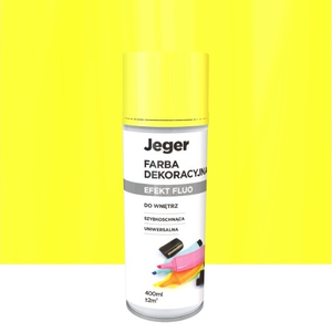 Jeger Farba w Sprayu Żółta Fluorescencyjna