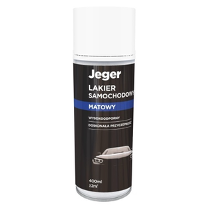 Jeger Lakier Samochodowy w Sprayu Biały Matowy