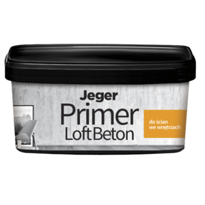 Jeger Primer Loft Beton do ścian we wnętrzach