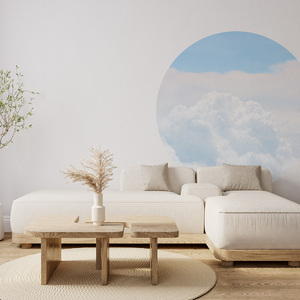 Jeger Tapeta Koło Clouds wizualizacja