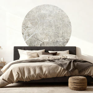 Jeger Tapeta Koło Gray Fog wizualizacja