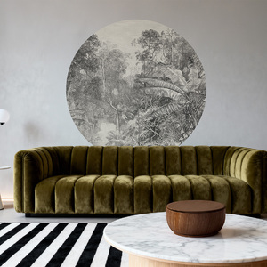 Jeger Tapeta Koło Jungle wizualizacja