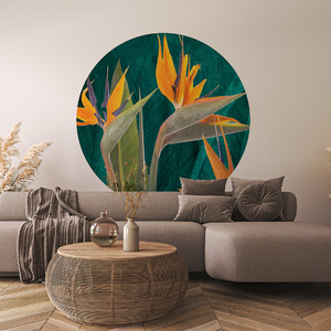 Jeger Tapeta Koło Strelitzia wizualizacja