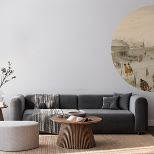 Jeger Tapeta Koło Winter wizualizacja